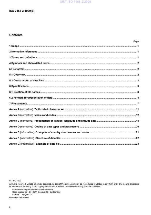 ISO 7168-2:1999 ISO 7168-2:2000 - Page 4 preview