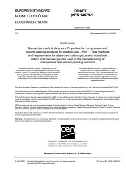 oSIST prEN 14079-1:2006 - Page 3 preview