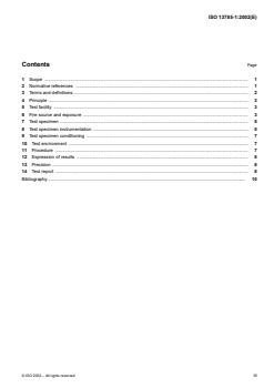 ISO 13785-1:2002 - Reaction-to-fire tests for façades — Part 1: Intermediate-scale test
Released:12/6/2002 - Page 3 preview