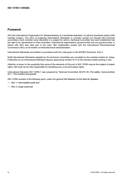 ISO 13785-1:2002 - Reaction-to-fire tests for façades — Part 1: Intermediate-scale test
Released:12/6/2002 - Page 4 preview