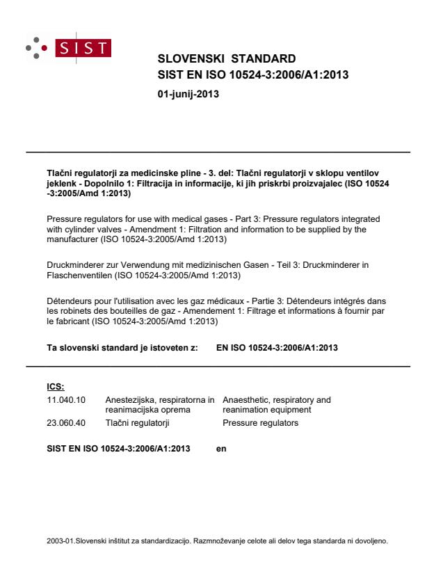 EN ISO 10524-3:2006/A1:2013