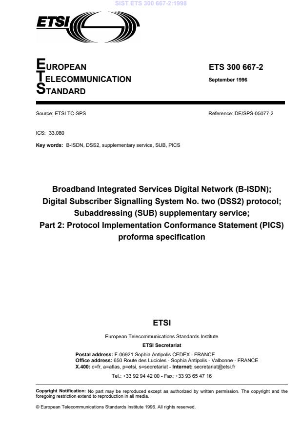 ETS 300 667-2:1998