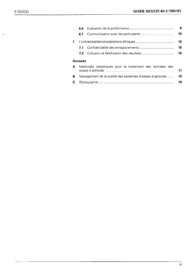 ISO/IEC Guide 43-1:1997 - Essais d'aptitude des laboratoires par intercomparaison