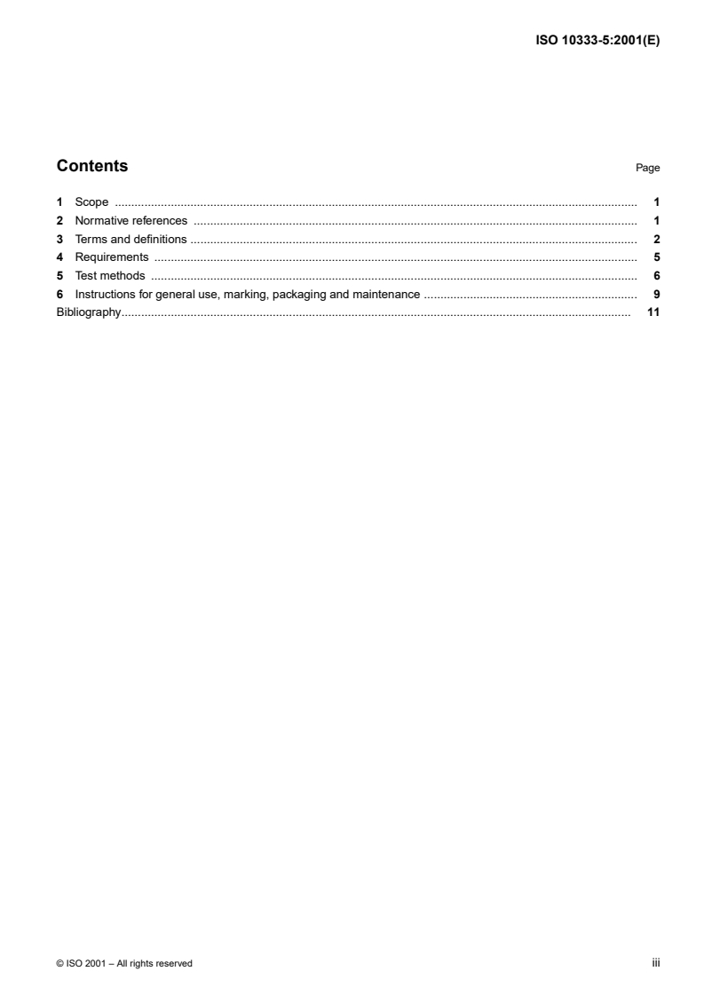 ISO 10333-5:2001 - Personal fall-arrest systems — Part 5: Connectors with self-closing and self-locking gates
Released:11/29/2001