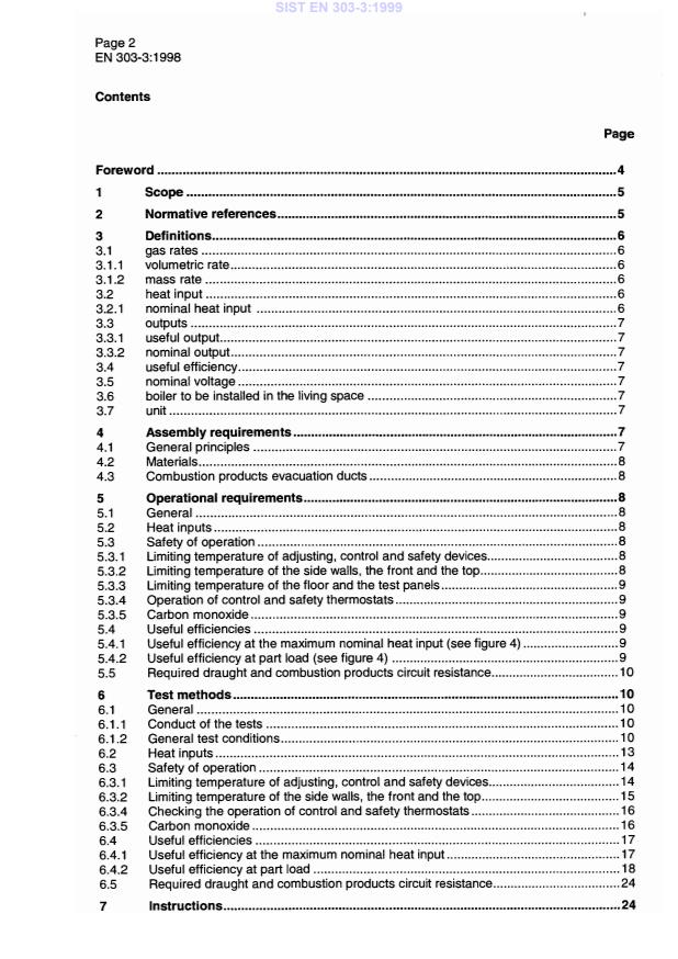 SIST EN 303-3:1999 SIST EN 303-3:1999 - Page 4 preview