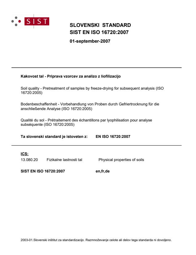 EN ISO 16720:2007