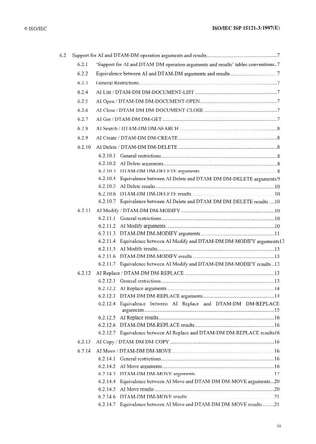 ISO/IEC ISP 15121-3:1997 - Information technology -- International Standardized Profile AOD1n -- Interactive Manipulation of ODA Documents