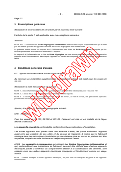 IEC 60335-2-24:1997/AMD1:1998 - Amendment 1 - Safety of household and similar electrical appliances - Part 2: Particular requirements for refrigerating appliances and ice-makers
Released:8/25/1998
Isbn:2831844827 - Page 4 preview