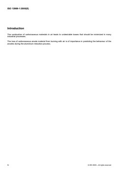 ISO 12989-1:2000 ISO 12989-1:2000 - Carbonaceous materials used in the production of aluminium — Baked anodes and sidewall blocks — Determination of the reactivity to air — Part 1: Loss in mass method
Released:5/11/2000 - Page 4 preview