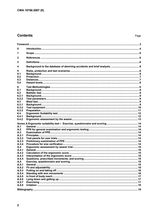 CWA 15756:2007 CWA 15756:2008 - Page 4 preview