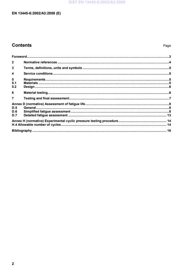 EN 13445-6:2002/A3:2008 EN 13445-6:2002/A3:2009 - Page 4 preview