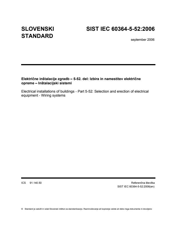 IEC 60364-5-52:2006