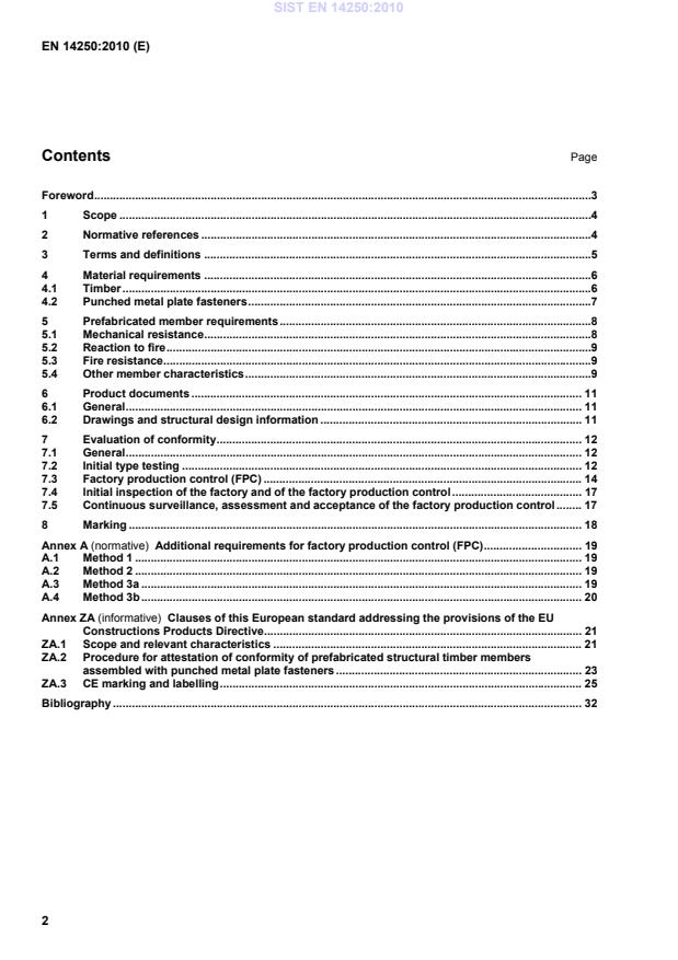 EN 14250:2010 EN 14250:2010 - Page 4 preview