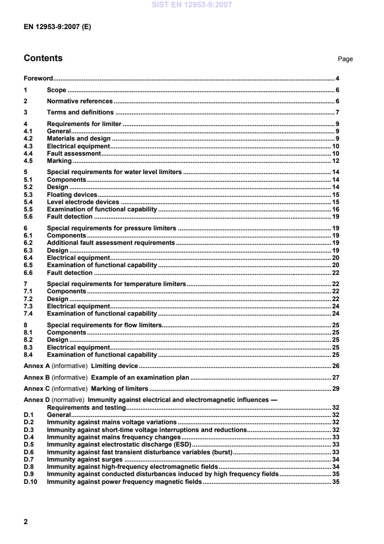 EN 12953-9:2007 EN 12953-9:2007 - Page 4 preview