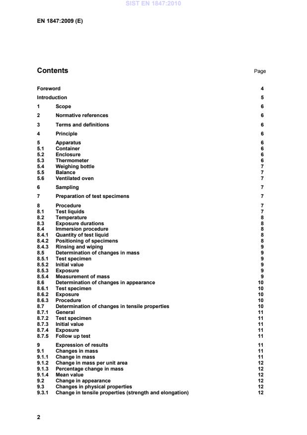 EN 1847:2009 EN 1847:2010 - Page 4 preview