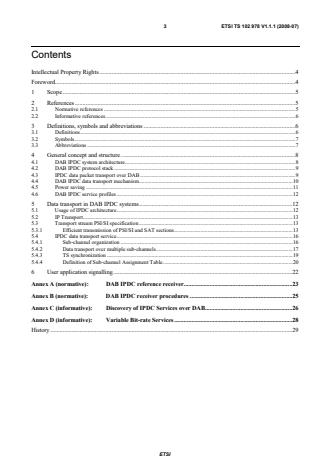 ETSI TS 102 978 V1.1.1 (2008-07) - Digital Audio Broadcasting (DAB); IPDC Services; Transport specification