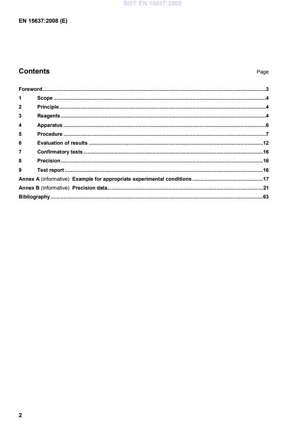 EN 15637:2008 EN 15637:2009 - Page 4 preview