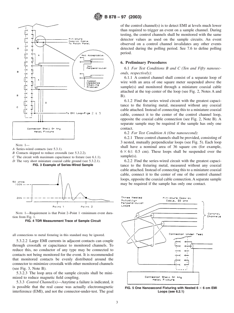 ASTM B878-97(2003) - Standard Test Method for Nanosecond Event Detection for Electrical Contacts and Connectors