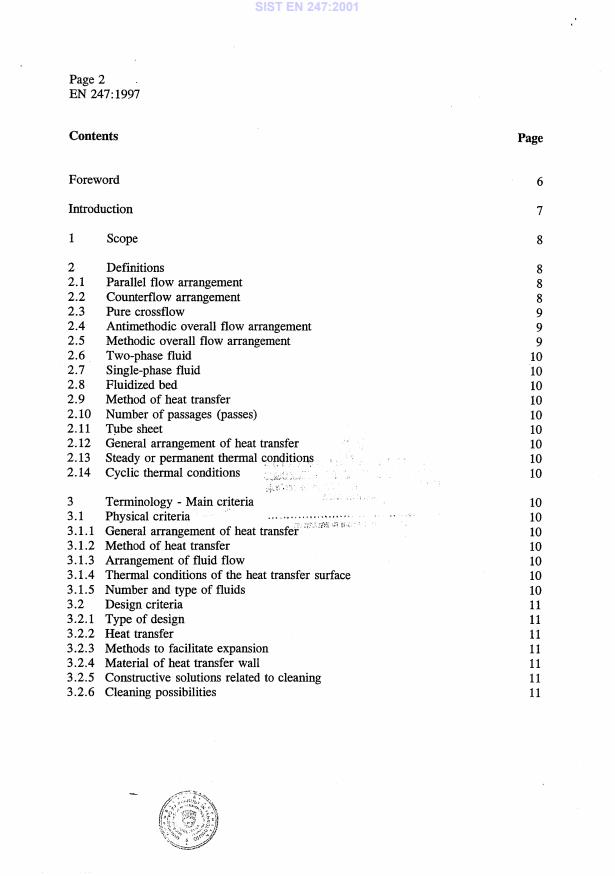 EN 247:1997 EN 247:2001 - Page 4 preview