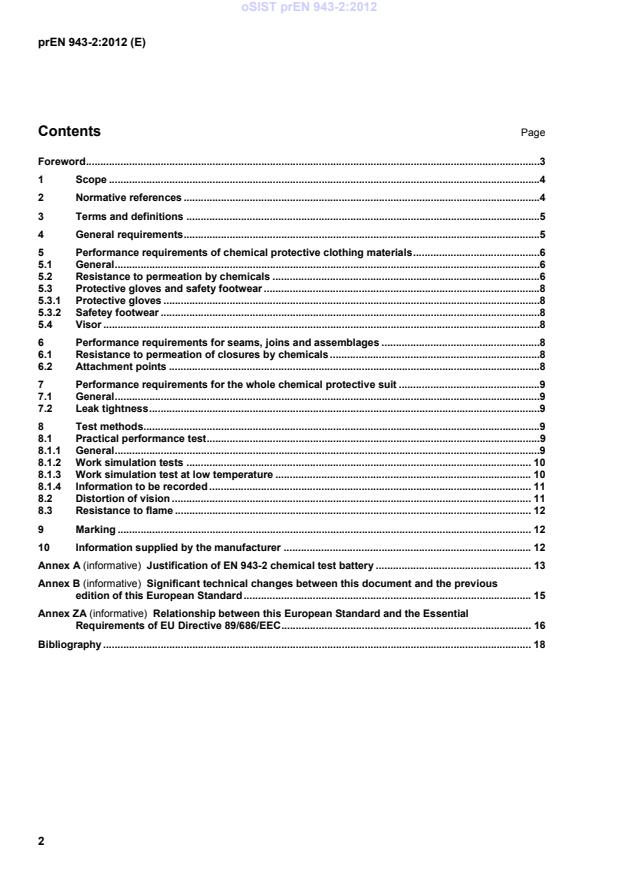 FprEN 943-2 prEN 943-2:2012 - Page 4 preview
