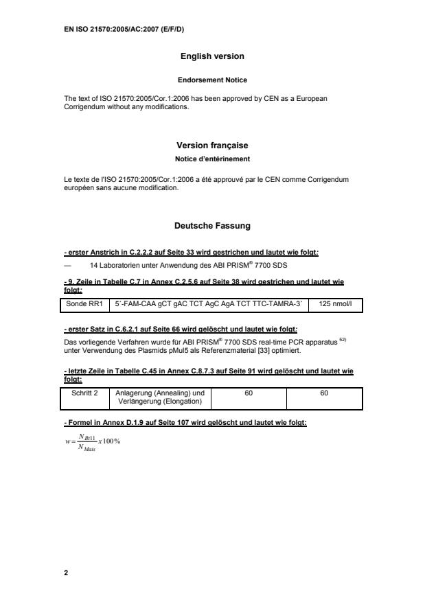 EN ISO 21570:2005/AC:2007 EN ISO 21570:2006/AC:2007 - Page 4 preview