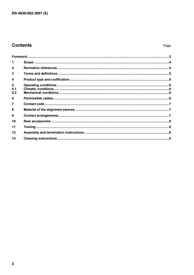 EN 4639-002:2007 EN 4639-002:2008 - Page 4 preview