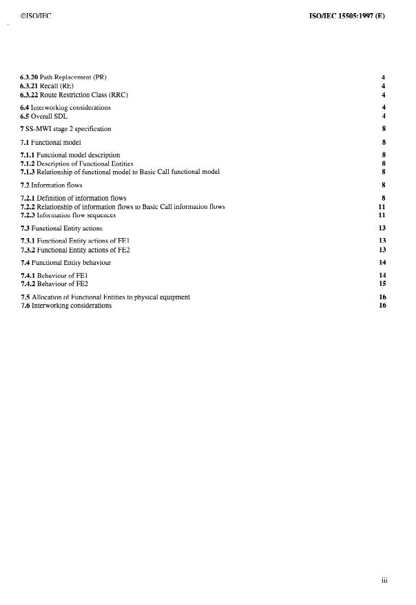 ISO/IEC 15505:1997 - Information technology -- Telecommunications and information exchange between systems -- Private Integrated Services Network -- Specification, functional model and information flows -- Message waiting indication supplementary service