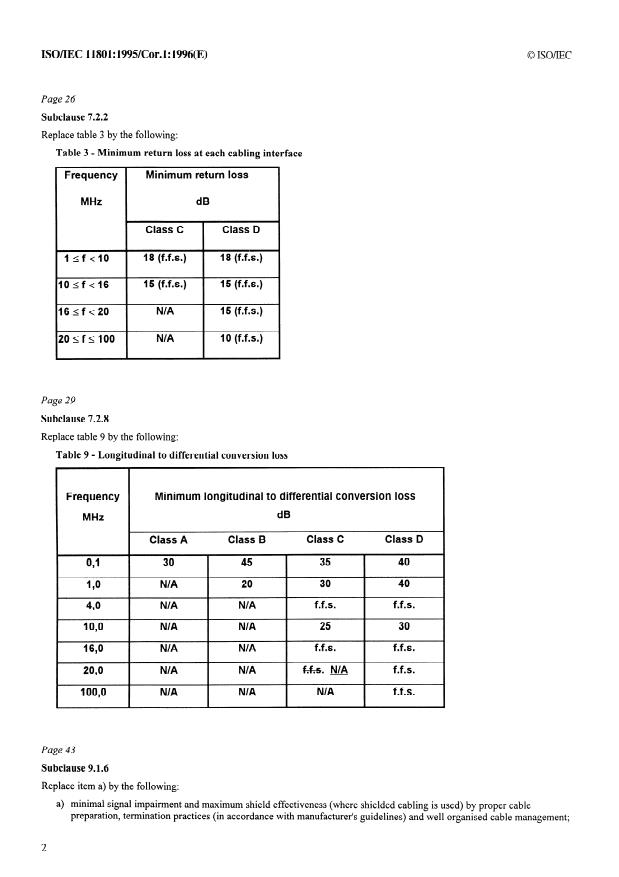 ISO/IEC 11801:1995/Cor 1:1996 ISO/IEC 11801:1995/Cor 1:1996 - Page 2 preview