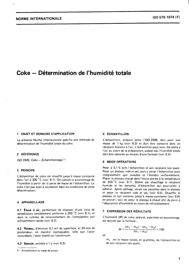ISO 579:1974 - Title missing - Legacy paper document
Released:1/1/1974