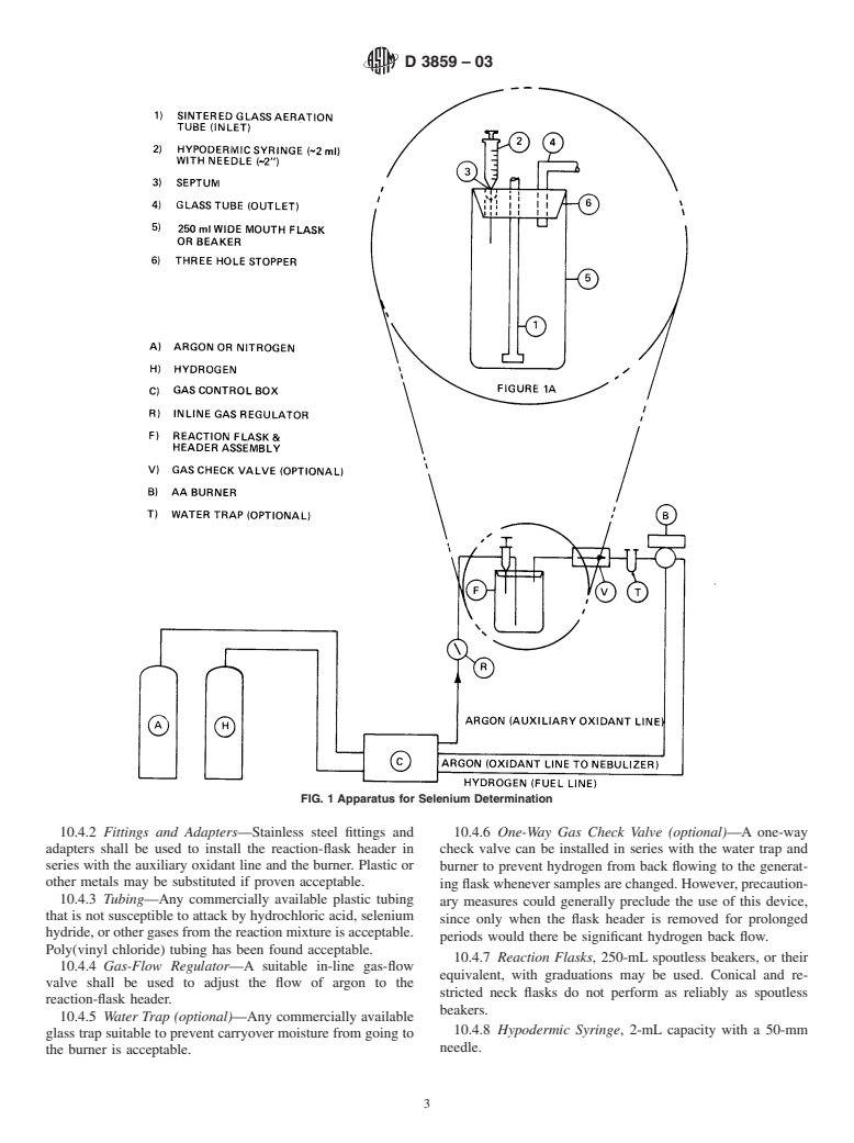 ASTM D3859-03 - Standard Test Methods for Selenium in Water