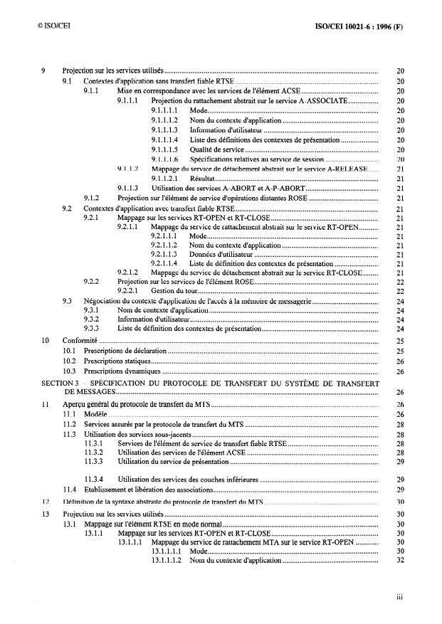 ISO/IEC 10021-6:1996 - Technologies de l'information -- Systemes de messagerie (MHS): Spécification des protocoles