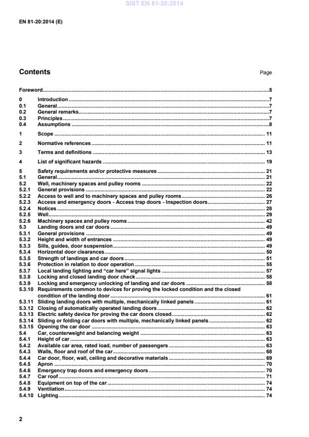 EN 81-20:2014 EN 81-20:2014 - Page 4 preview