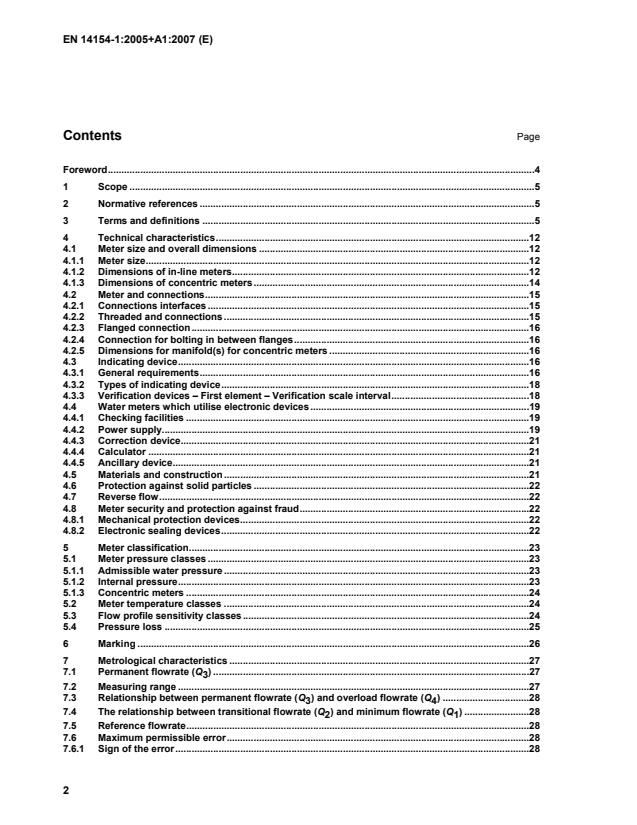 EN 14154-1:2005+A1:2007 EN 14154-1:2005+A1:2007 - Page 4 preview