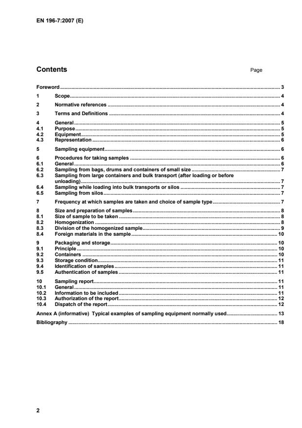 EN 196-7:2007 EN 196-7:2008 - Page 4 preview