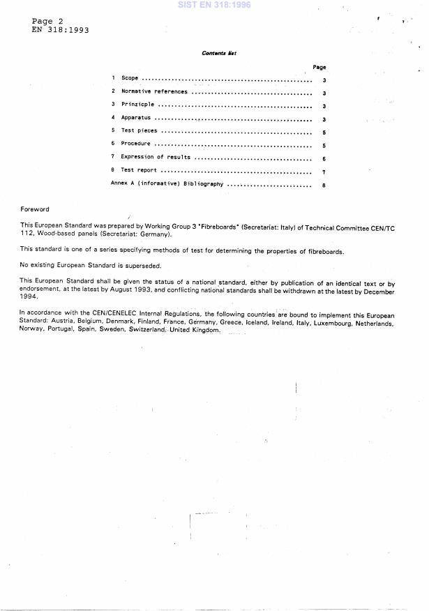 EN 318:1993 EN 318:1996 - Page 4 preview