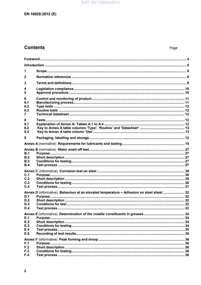 SIST EN 16028:2012 SIST EN 16028:2012 - BARVE - Page 4 preview