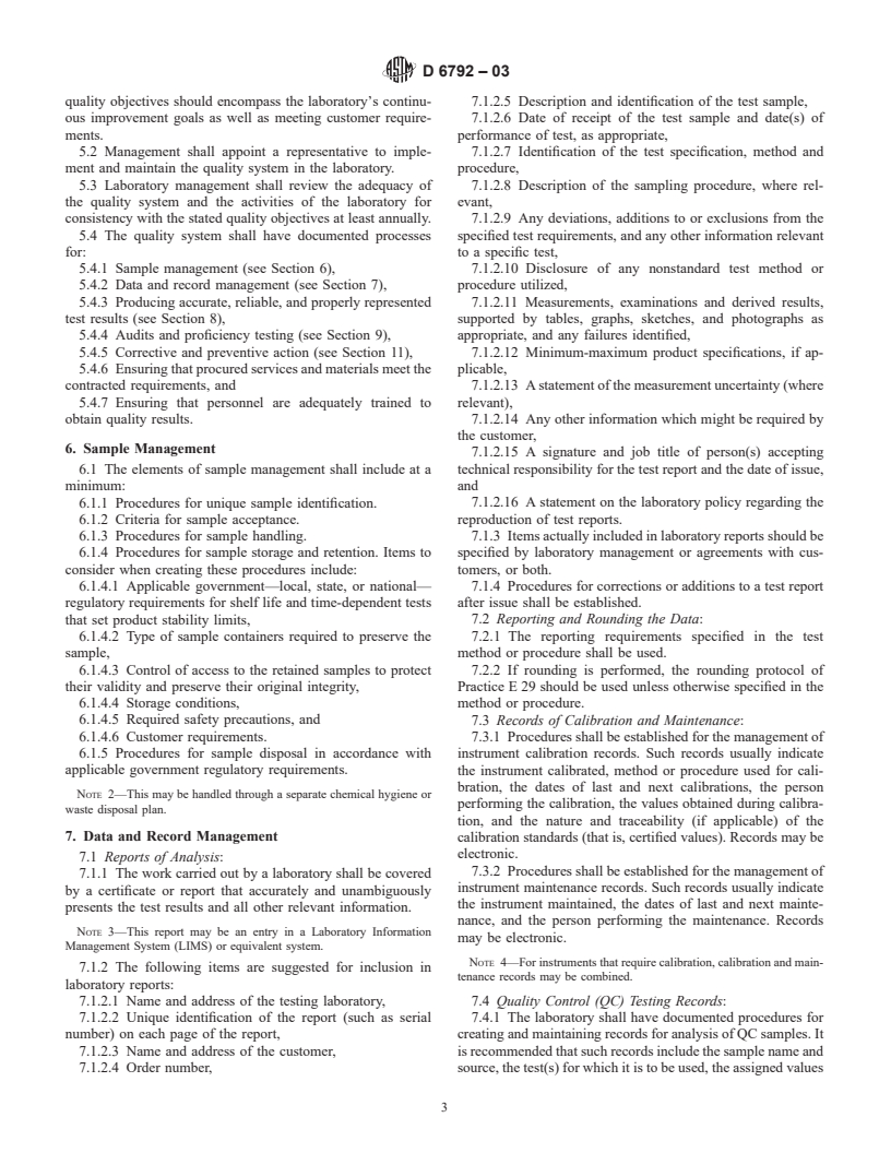 ASTM D6792-03 - Standard Guide for Quality System in Petroleum Products and Lubricants Testing Laboratories