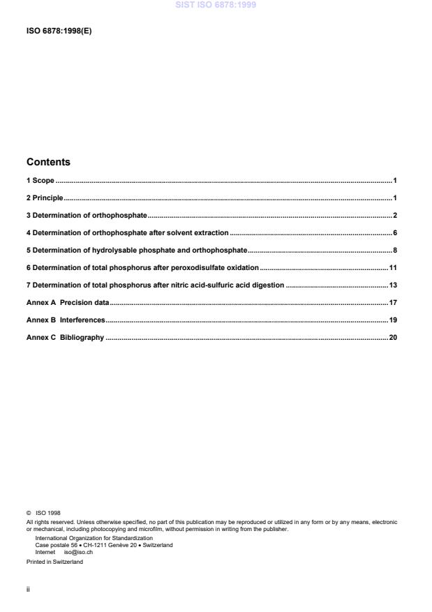 ISO 6878:1998 ISO 6878:1999 - Page 4 preview