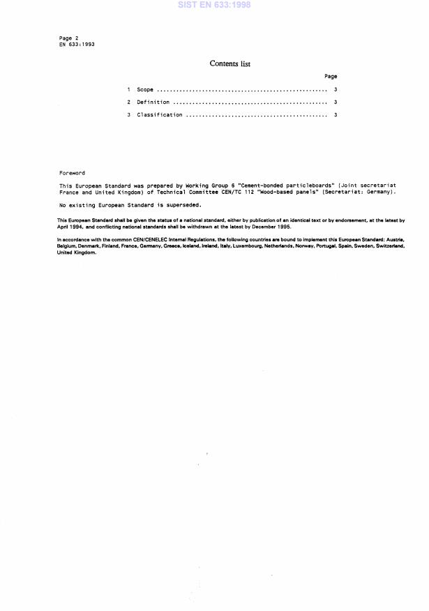 SIST EN 633:1998 SIST EN 633:1998 - Page 4 preview