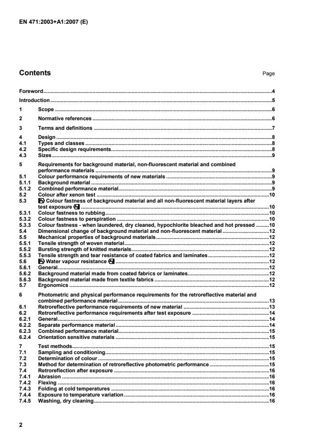 EN 471:2003+A1:2007 EN 471:2003+A1:2008 - Page 4 preview