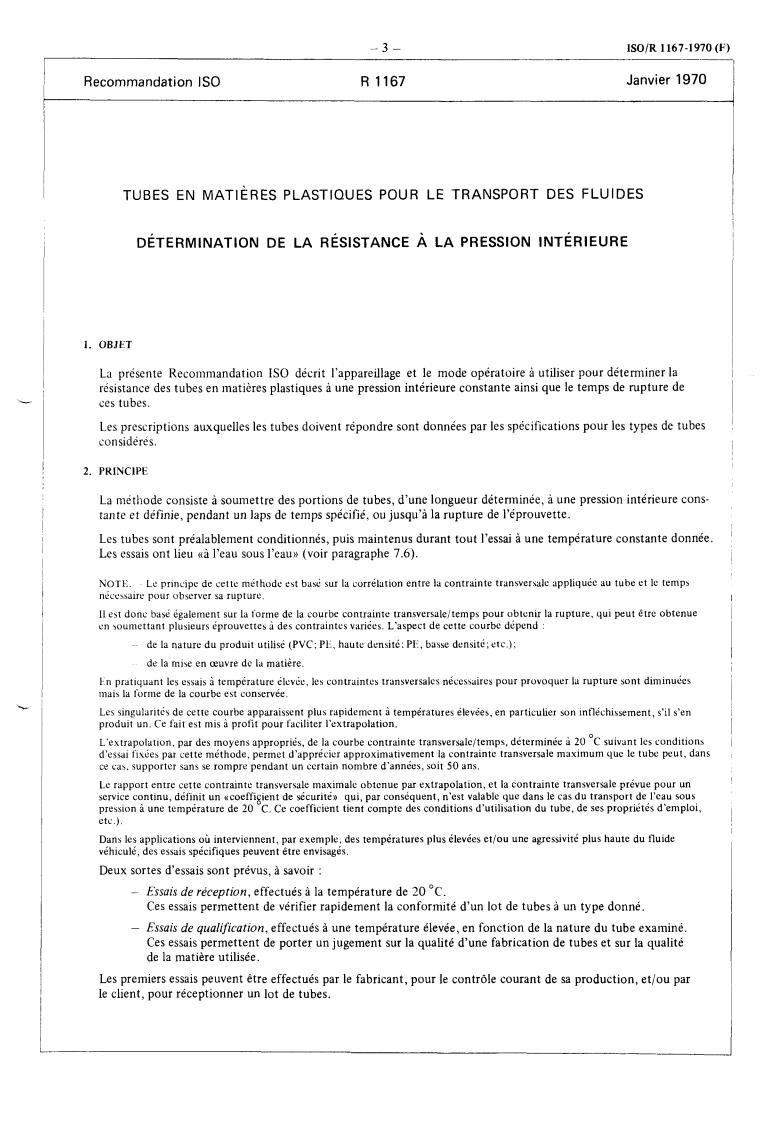 ISO/R 1167:1970 - Title missing - Legacy paper document
Released:1/1/1970