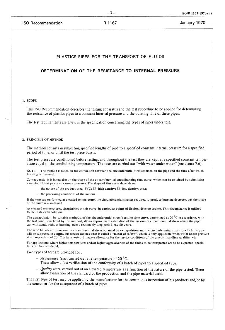 ISO/R 1167:1970 - Title missing - Legacy paper document
Released:1/1/1970