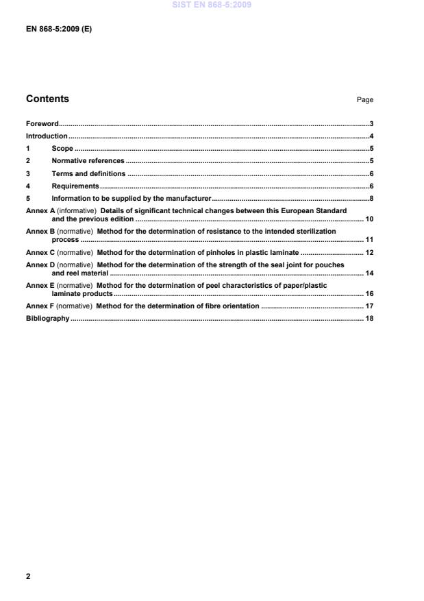 EN 868-5:2009 EN 868-5:2009 - Page 4 preview