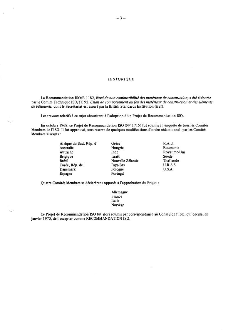 ISO/R 1182:1970 - Title missing - Legacy paper document
Released:1/1/1970