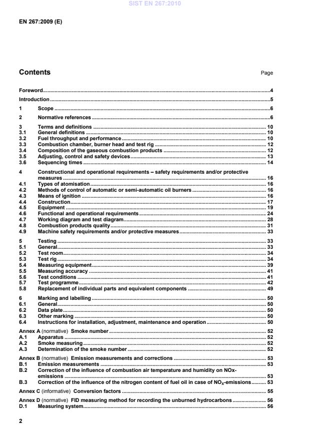 EN 267:2009 EN 267:2010 - Page 4 preview