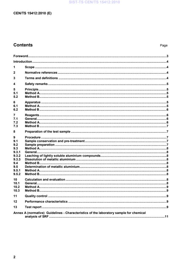 CEN/TS 15412:2010 TS CEN/TS 15412:2010 - Page 4 preview