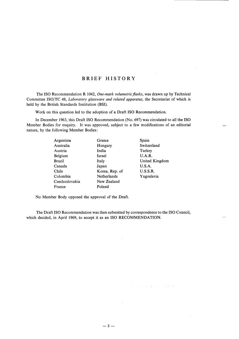 ISO/R 1042:1969 ISO/R 1042:1969 - Title missing - Legacy paper document
Released:1/1/1969 - Page 2 preview
