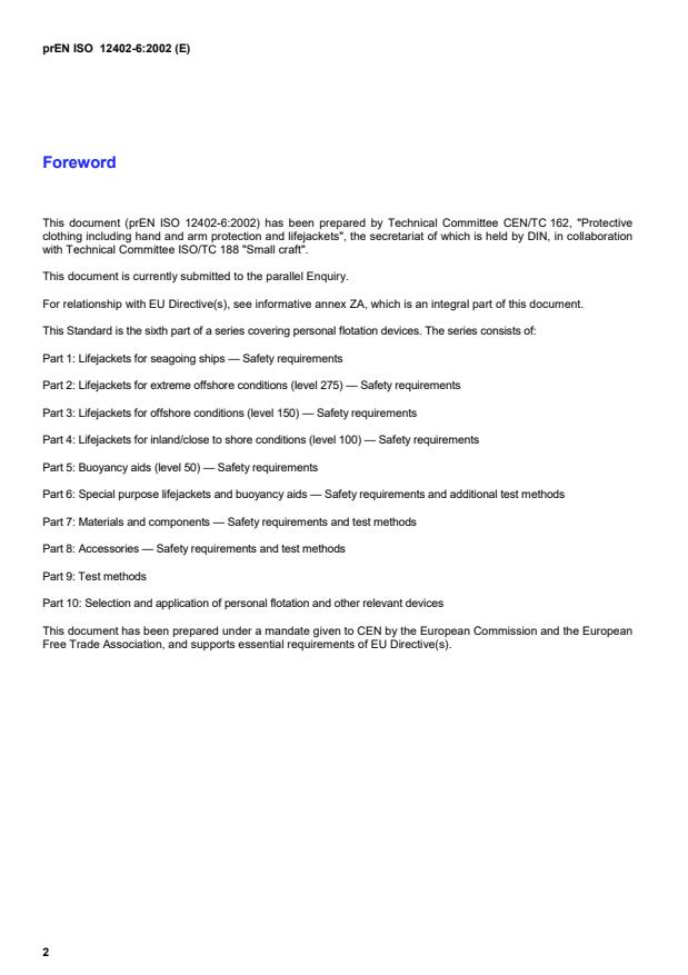 ISO/DIS 12402-6