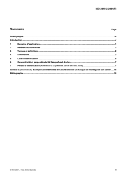 ISO 3019-2:2001 - Transmissions hydrauliques — Dimensions et code d'identification des flasques de montage et des bouts d'arbres des pompes volumétriques et moteurs — Partie 2: Série métrique
Released:6/21/2001 - Page 3 preview