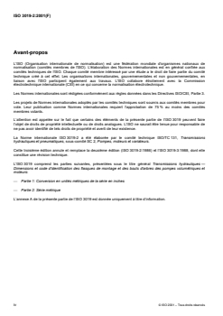 ISO 3019-2:2001 - Transmissions hydrauliques — Dimensions et code d'identification des flasques de montage et des bouts d'arbres des pompes volumétriques et moteurs — Partie 2: Série métrique
Released:6/21/2001 - Page 4 preview